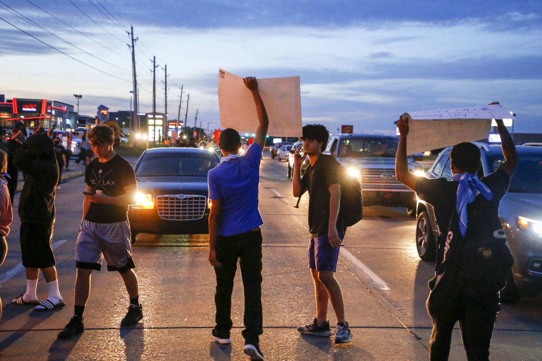 Woodland Hills Protest